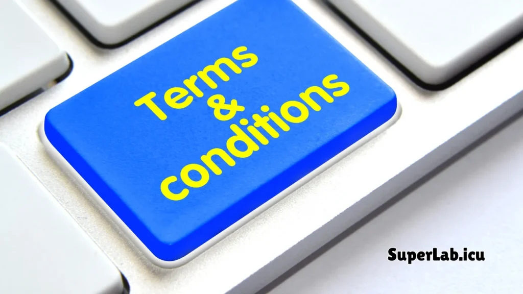 Terms and Conditions